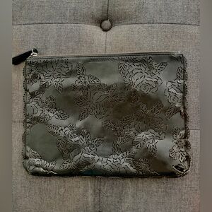 Zimmermann Black Floral Clutch